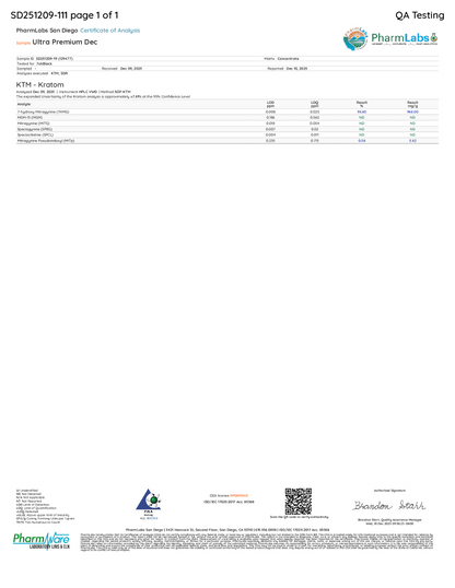 5-Gram | Snowdrift | 4860mg of Favorite* Alkaloids Per Container