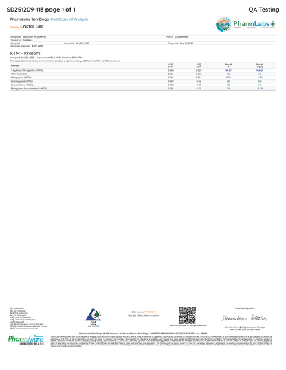 1-Gram | SunStone | 990mg Favorite* Alkaloids Per Container
