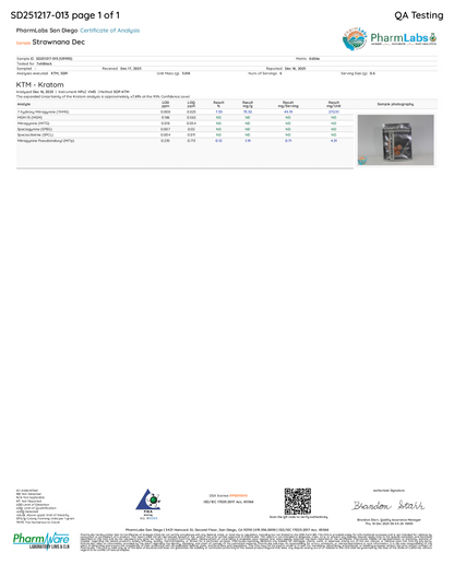 StrawNana | 45.9mg Per Tablet