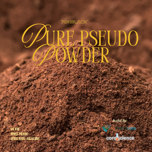 1-Gram | Pure Pseudo Powder | 624mg Total Alkaloids Per Container