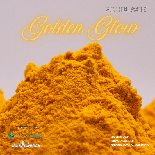 1-Gram | Golden Glow | 889mg Favorite* Alkaloids Per Container