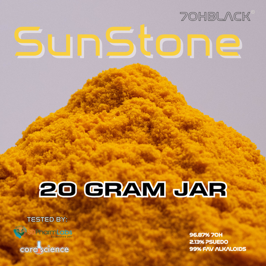 20-Gram | SunStone | 19980mg Favorite* Alkaloids Per Container
