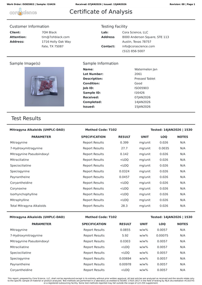 Watermelon | 32.08mg Per Tablet